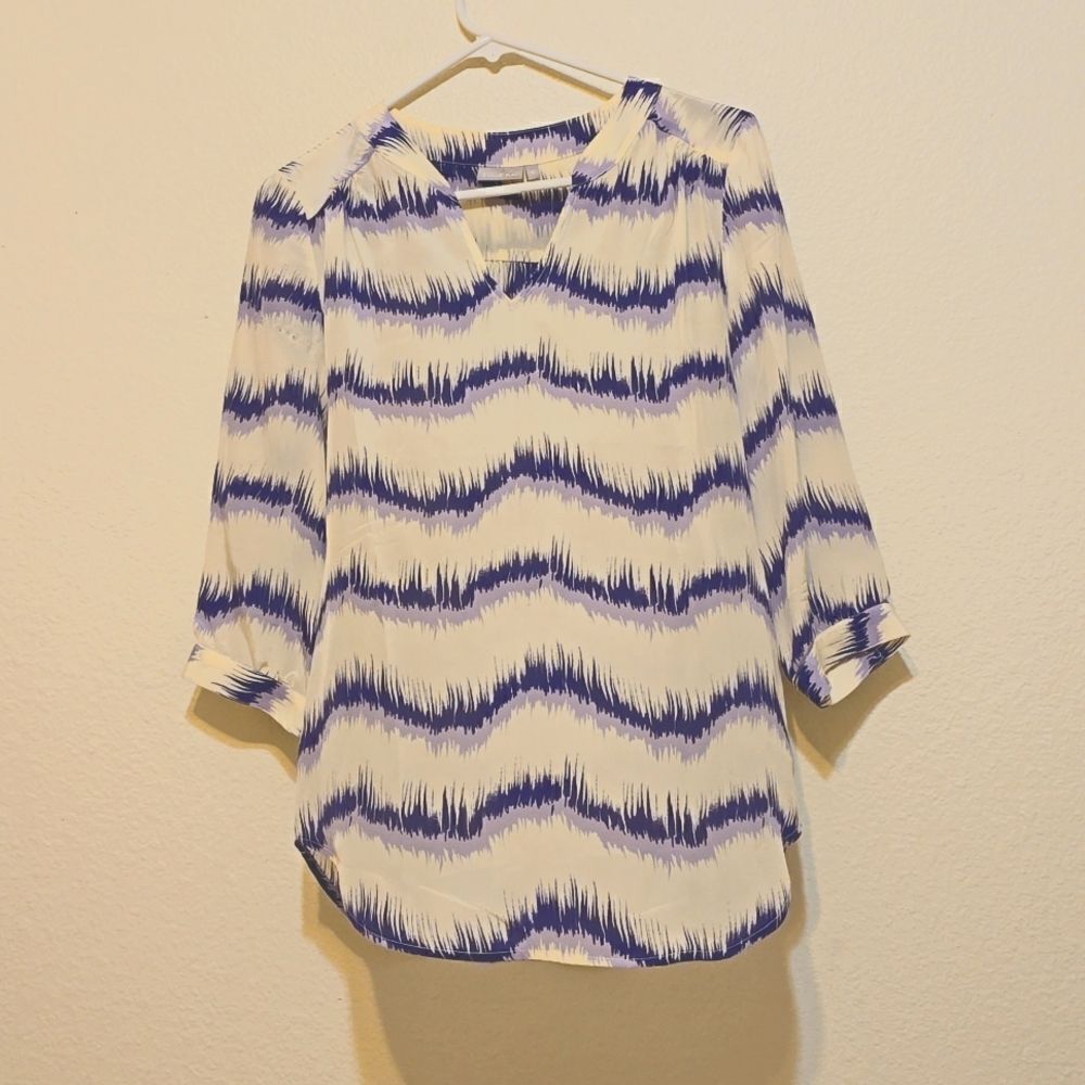 ELLI KAI SILK BLOUSE SIZE 0